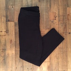 J CREW Black Maternity Minnie Pants-Size 2 EUC
